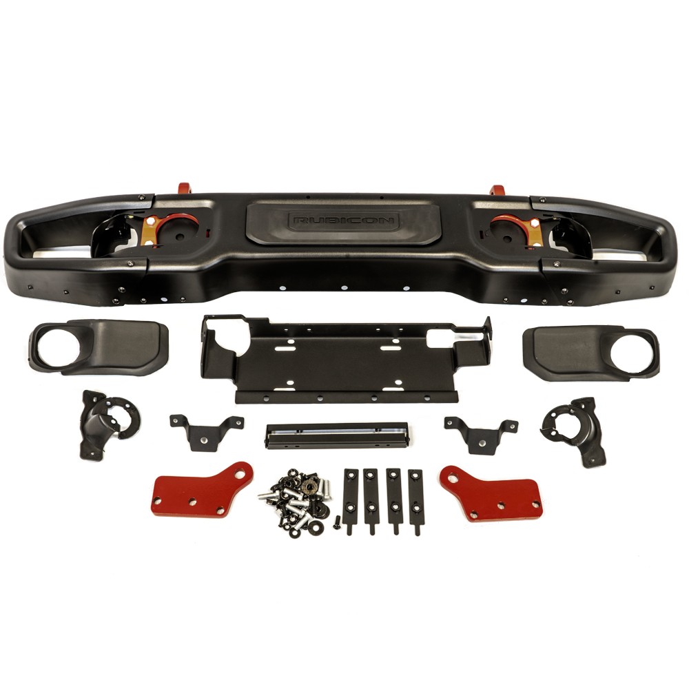 OFD Front Steel Bumper with Winch Plate - Jeep JK & JKU - 2