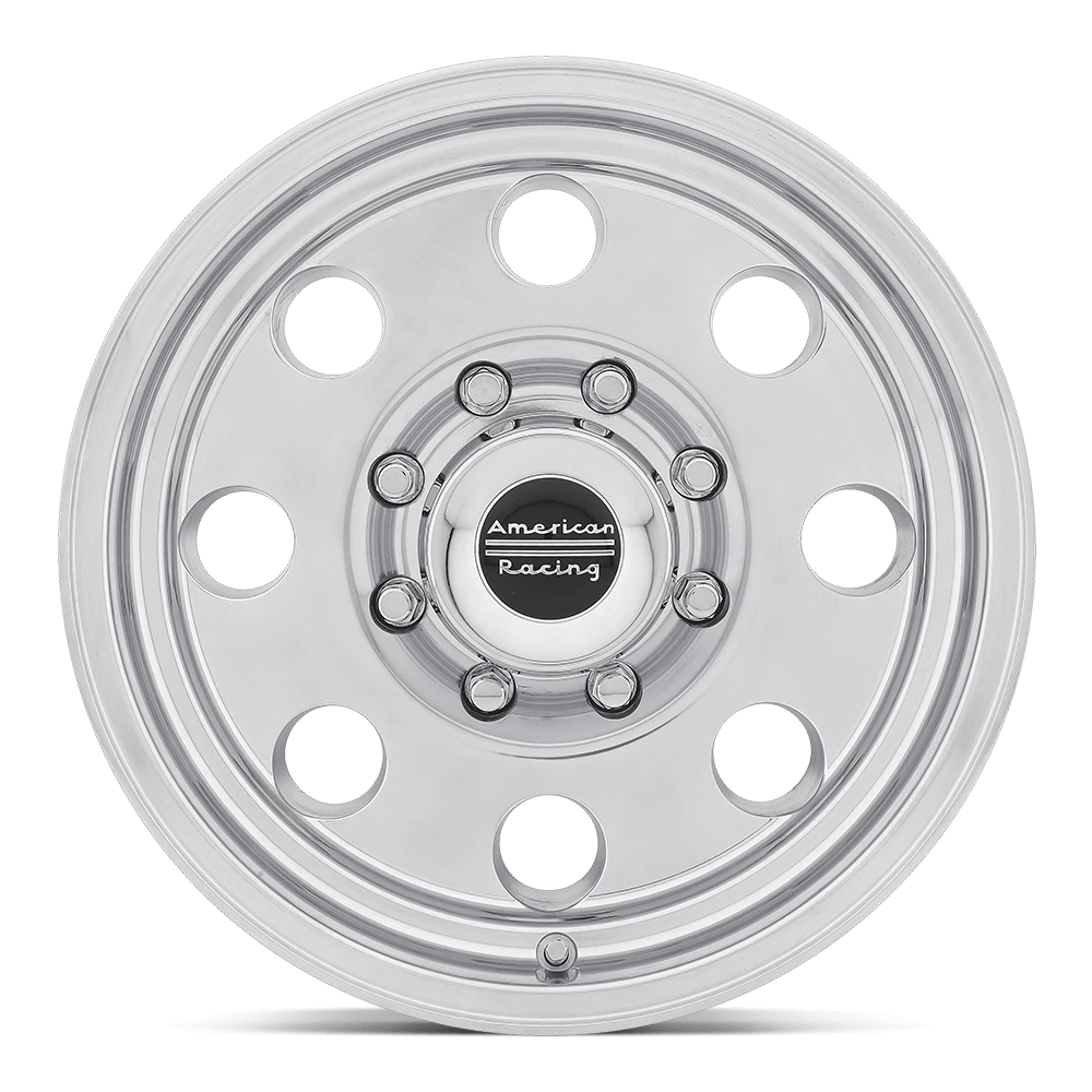 American Racing Baja 15x8" 3.75BS Polished - Jeep TJ, XJ & YJ - 2
