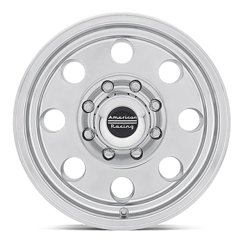 American Racing Baja 15x8" 3.75BS Polished - Jeep TJ, XJ & YJ