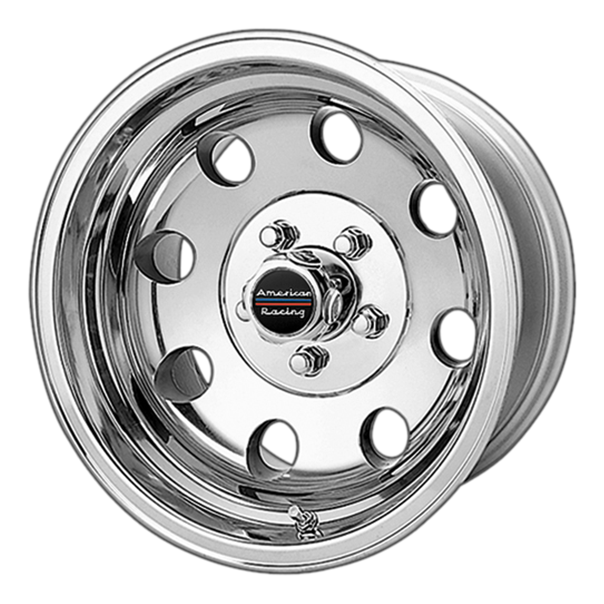 American Racing Baja 15x8" 3.75BS Polished - Jeep TJ, XJ & YJ
