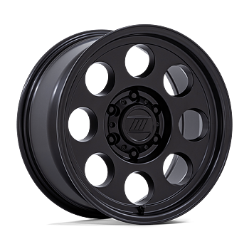 Pro Comp Heritage 16x8" 4.5BS Matte Black - Jeep TJ, XJ & YJ
