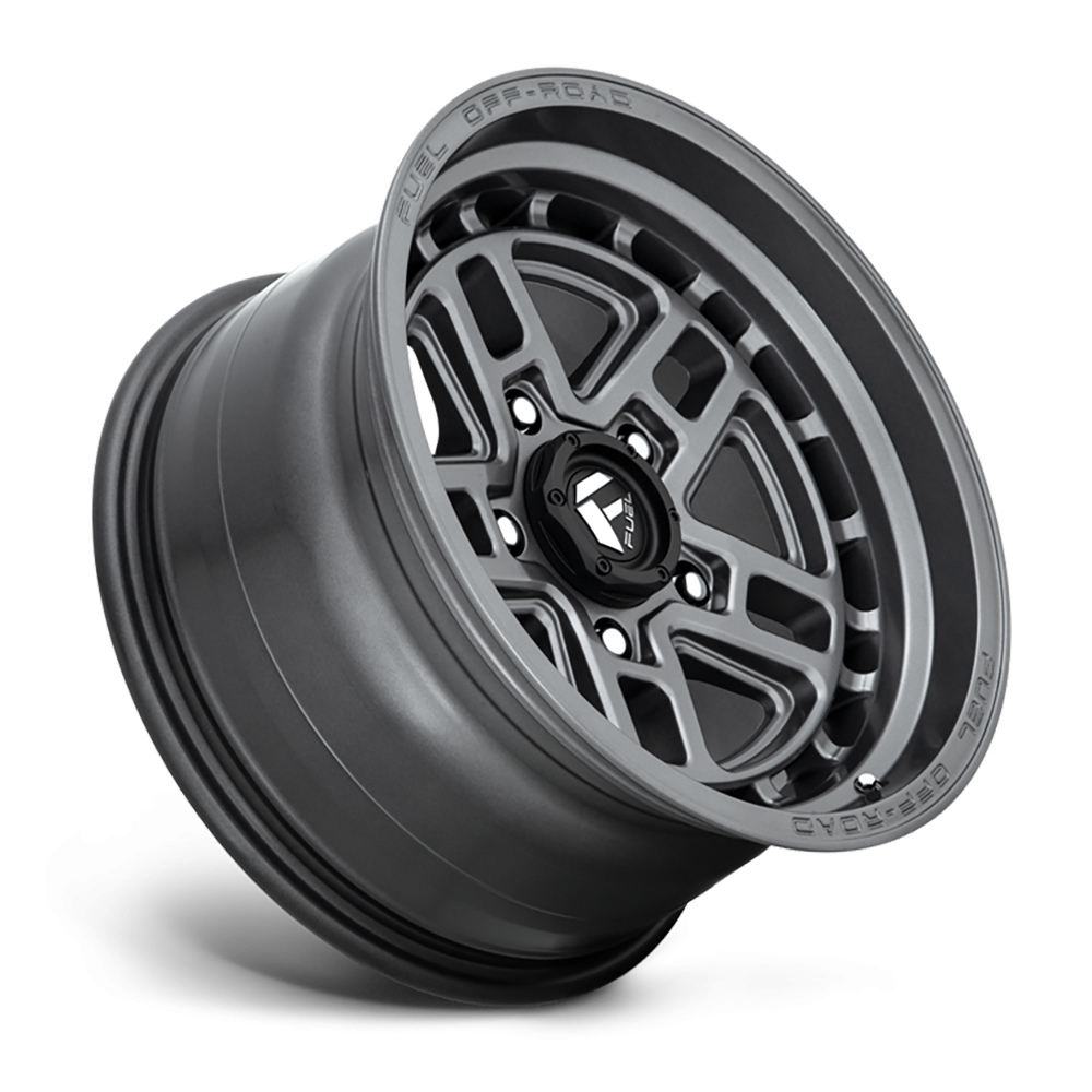 Fuel Nitro 17x9" 4.5BS Matte Gun Metal - Jeep JK, JL & JT - 2