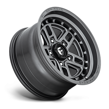 Fuel Nitro 17x9" 4.5BS Matte Gun Metal - Jeep JK, JL & JT