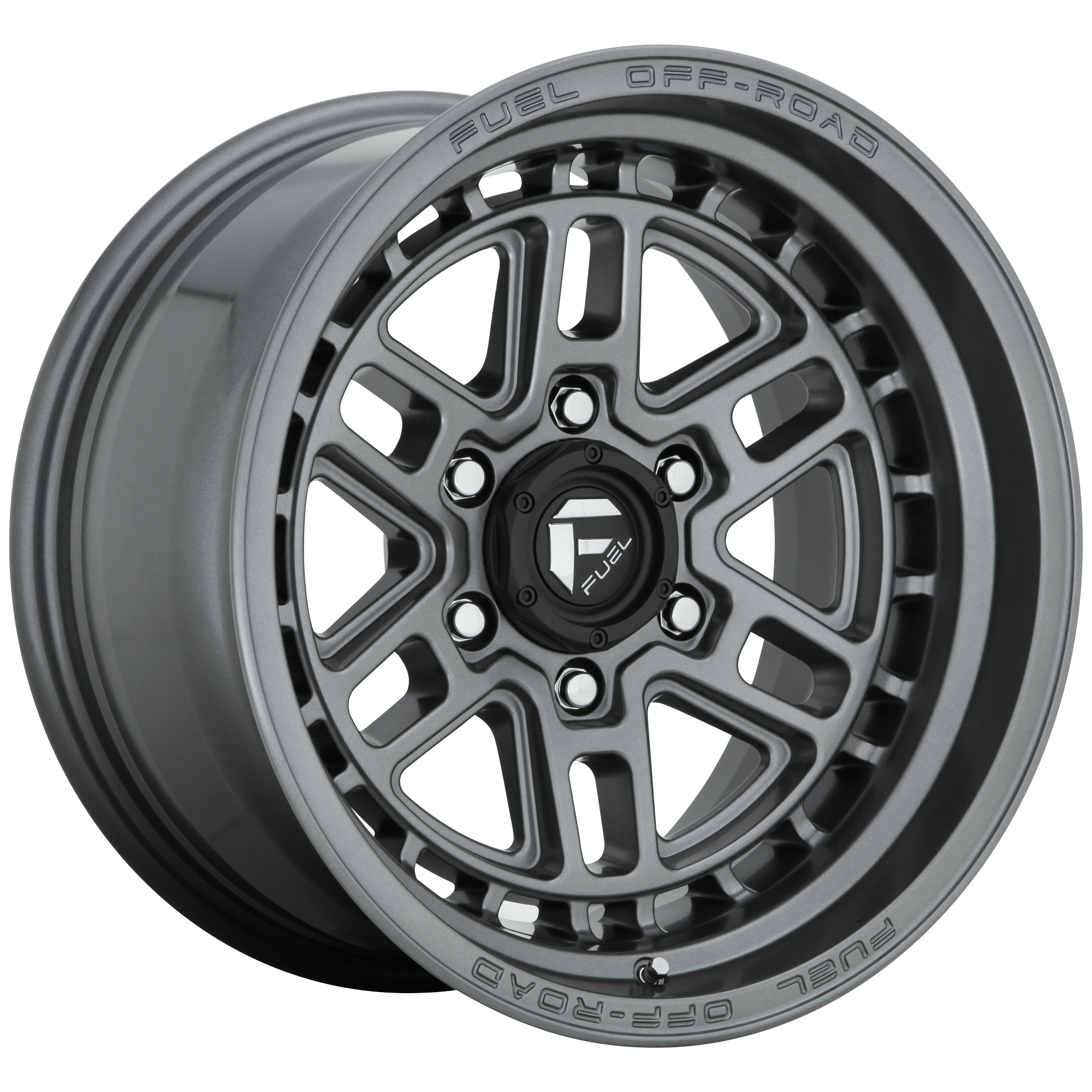 Fuel Nitro 17x9" 4.5BS Matte Gun Metal - Jeep JK, JL & JT