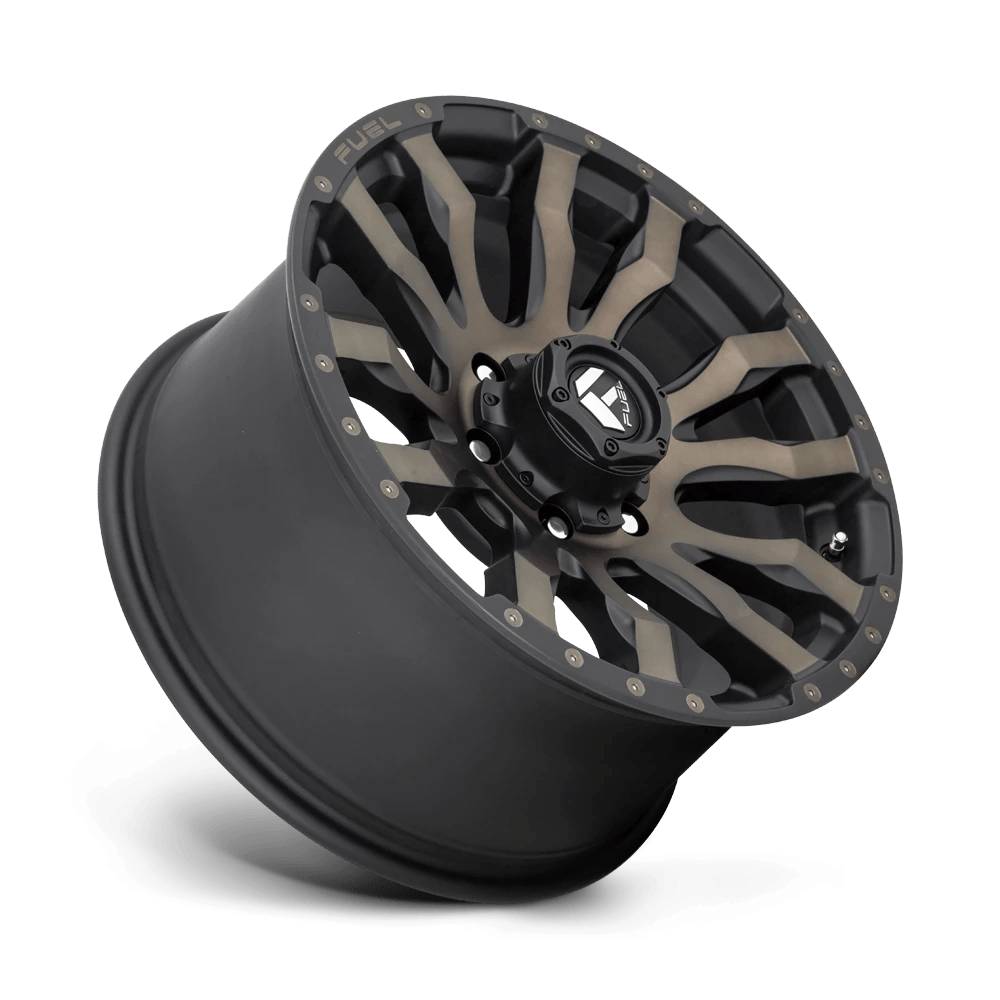 Fuel Blitz 17x9" 4.5BS Matte Black Double Dark Tint - Jeep JK, JL & JT - 2
