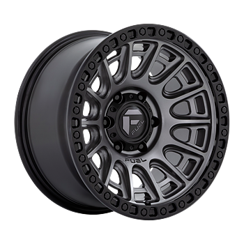 Fuel Cycle 17x9" 4.5BS Matte Gunmetal w/ Black Ring - Jeep JK, JL & JT