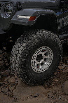 Teraflex Olympus Beadlock 17x9" 4.5BS Machined - Jeep JK, JL & JT