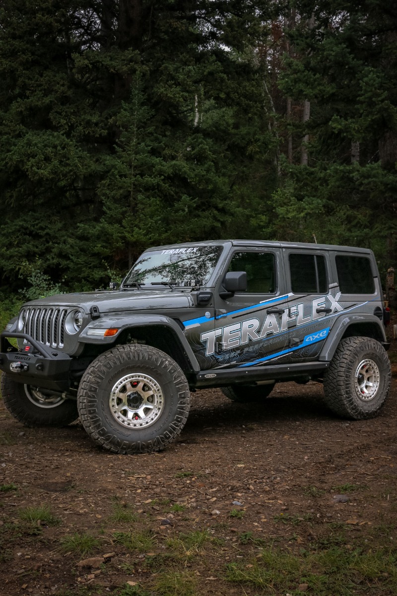Teraflex Olympus Beadlock 17x9" 4.5BS Machined - Jeep JK, JL & JT - 3