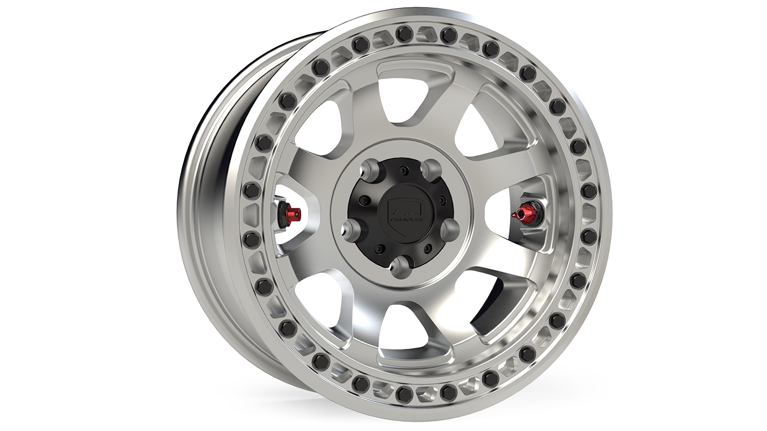 Teraflex Olympus Beadlock 17x9" 4.5BS Machined - Jeep JK, JL & JT
