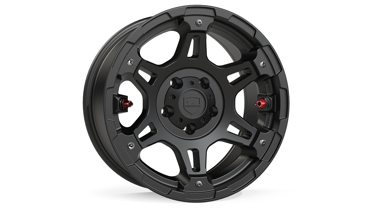 Teraflex Nomad 17x8.5" 4.25BS Metallic Black - Jeep JK, JL & JT