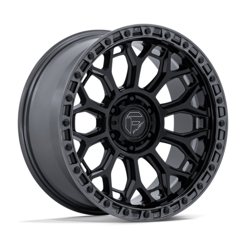 Fuel Talon 17x9" 5.0BS Gloss Black w/ Gunmetal Lip - Jeep JK, JL & JT