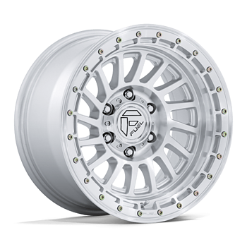 Fuel Havoc 17x9" 4.5BS Gloss Silver w/ Machined Face - Jeep JK, JL & JT
