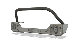 Falken Fabrication - Hoop - Mod Front Bumper - Jeep JK & JKU