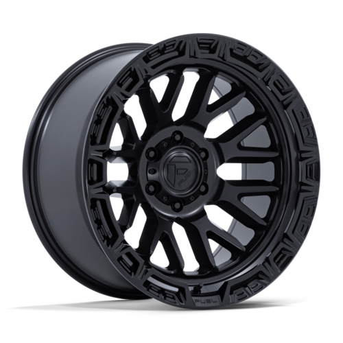 Fuel Rail 17x9" 5.0BS Matte Black w/ Gloss Black Lip - Jeep JK, JL & JT