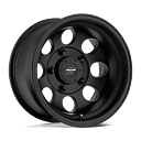 Pro Comp Vintage 15x8" 3.75BS Flat Black - Jeep TJ, XJ & YJ