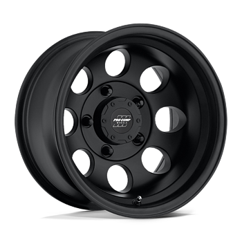 Pro Comp Vintage 15x8" 3.75BS Flat Black - Jeep TJ, XJ & YJ