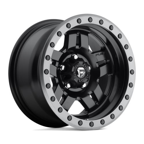 Fuel Anza 15x8" 3.75BS Matte Black Gunmetal Ring - Jeep TJ, XJ & YJ