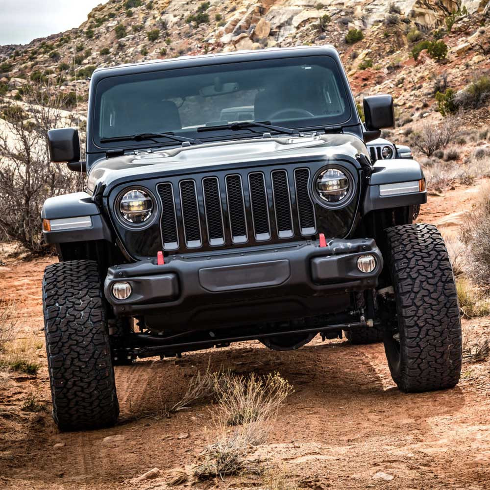 Teraflex 1" Front Coil Spring Spacer Kit (EcoDiesel / Load Level) - Jeep JL, JLU & JT - 2