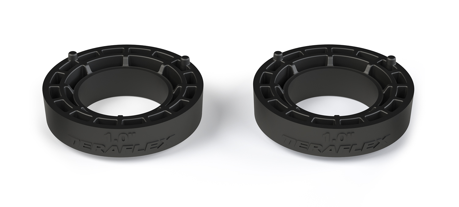 Teraflex 1" Front Coil Spring Spacer Kit (EcoDiesel / Load Level) - Jeep JL, JLU & JT
