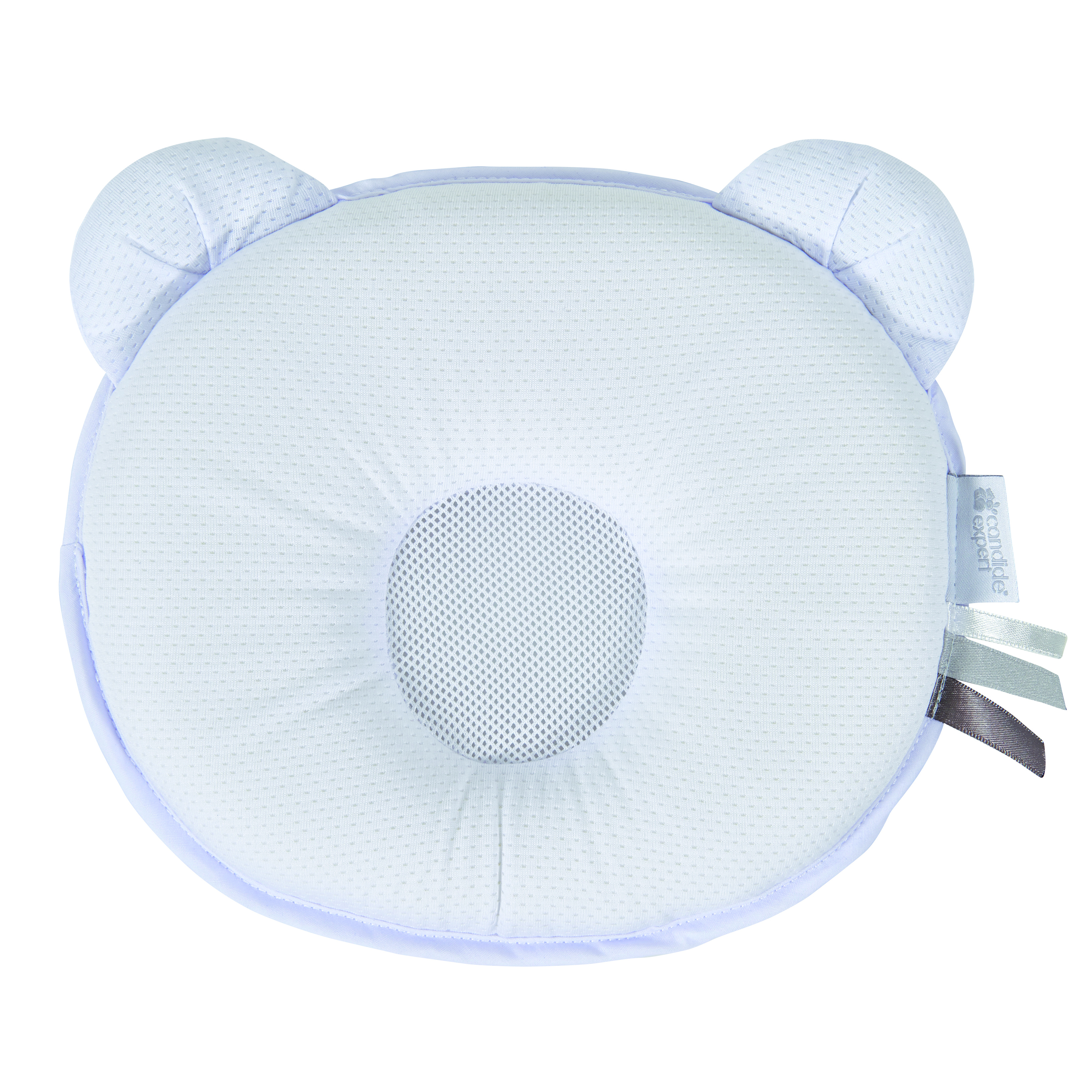 Candide Panda babykudde air vit