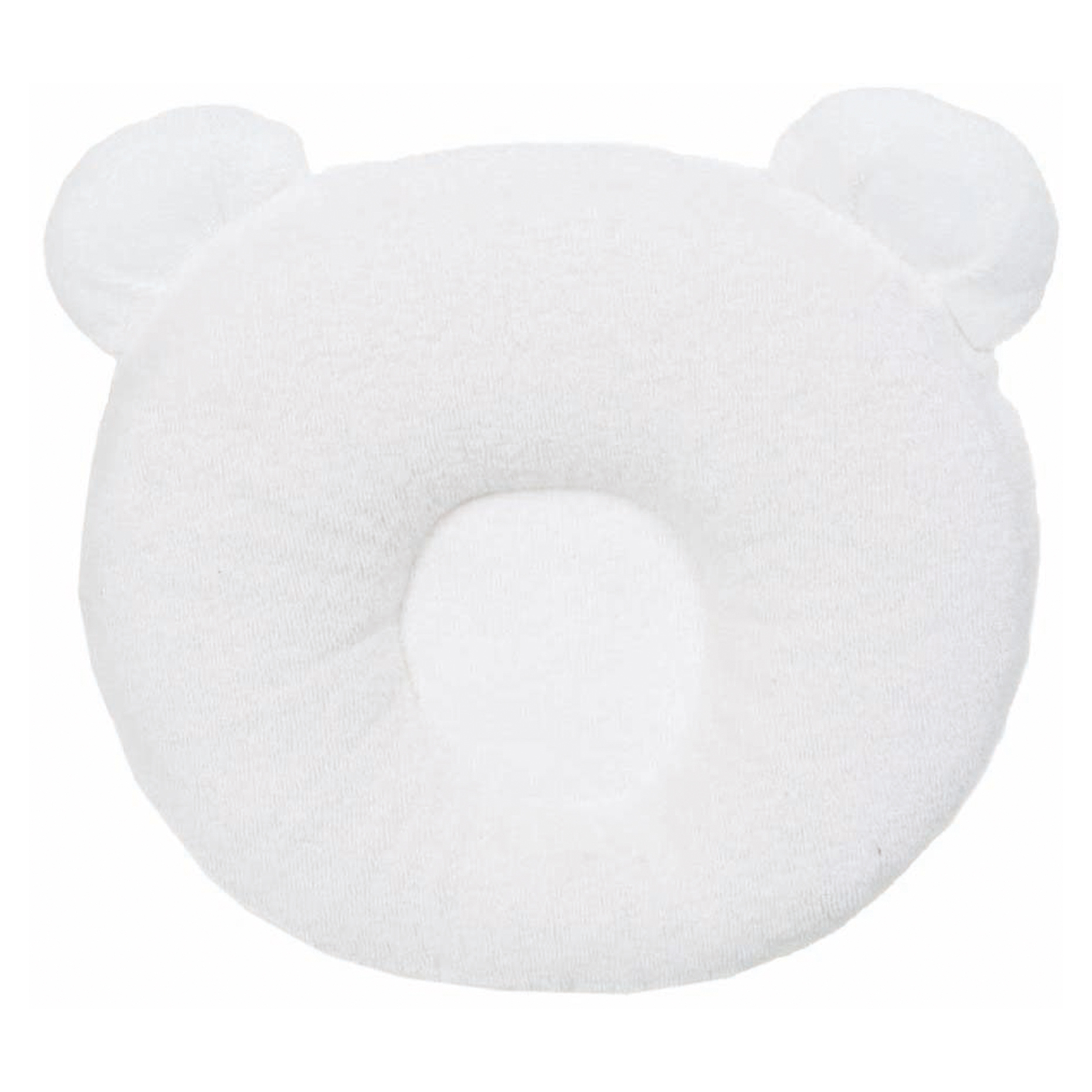 Candide Panda babykudde vit