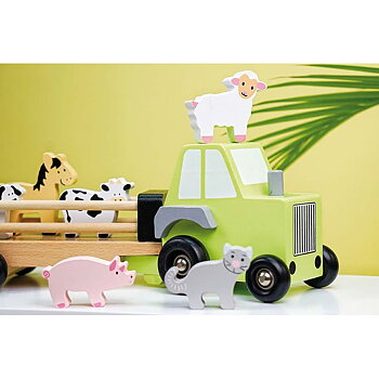 Jabadabado Traktor med djur