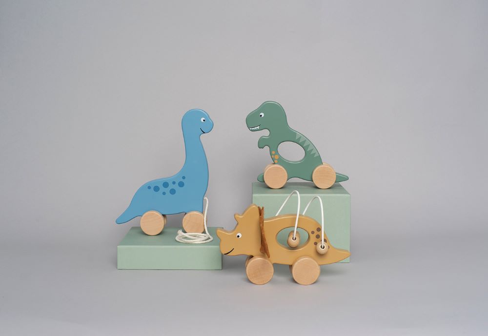 Jabadabado Rulldjur Dino kulram - 3