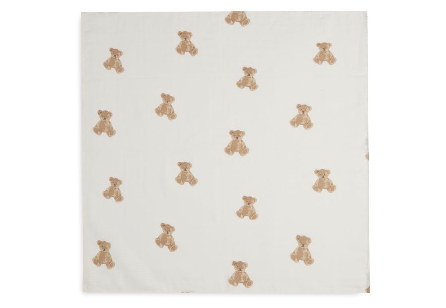 Jollein Muslinfilt 70x70cm Teddy Bear 3-pack - 2