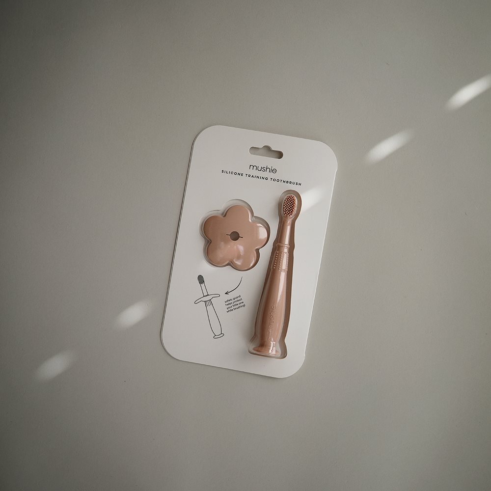Mushie tandborste Star, sandfärgad - 4