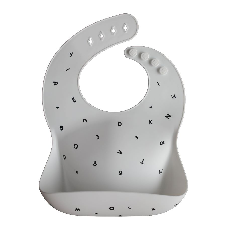 Mushie Haklapp silikon Letters