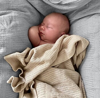 Fresh Kid Gallerfilt, beige 100x75 cm