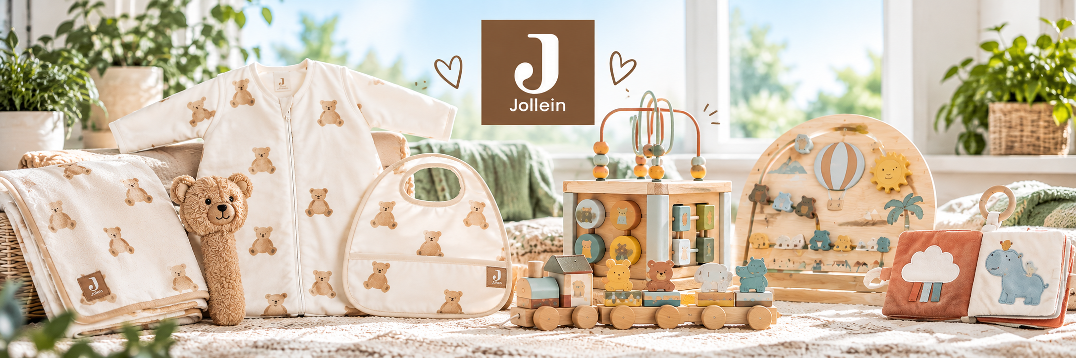 NYHET Upptäck vårt nya sortiment från Jollein 