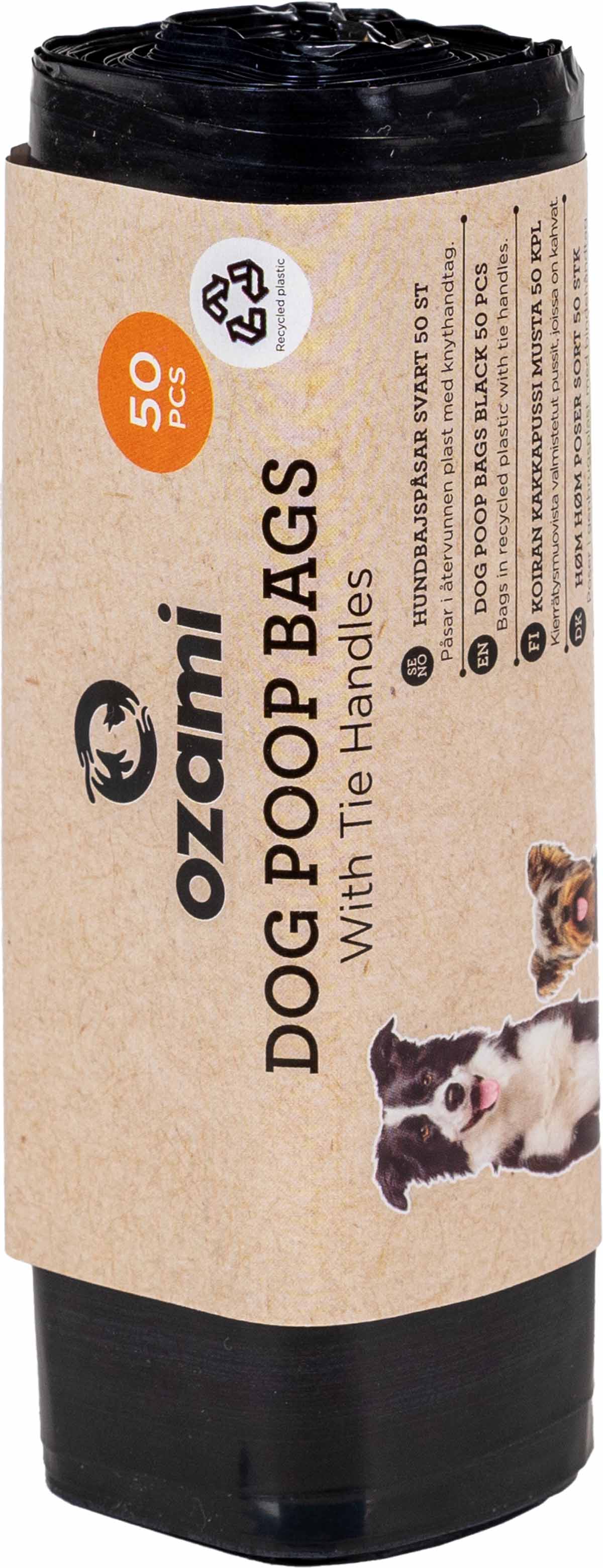 Hundbajspåse med knythandtag