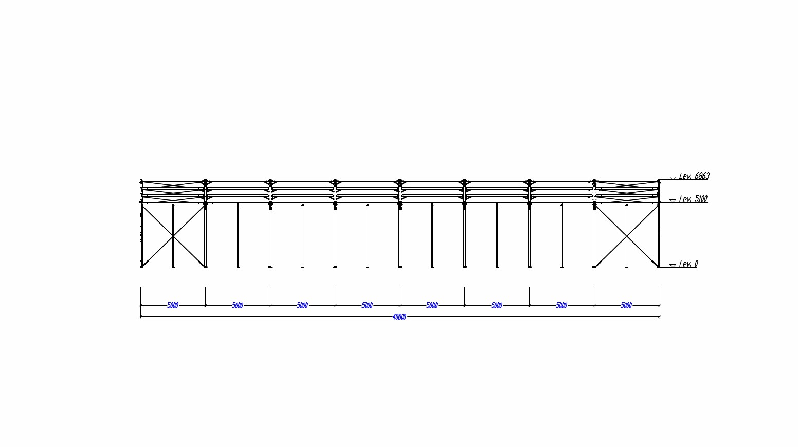 Teräsrunkoinen peltihalli 24 x 66 metriä - 6