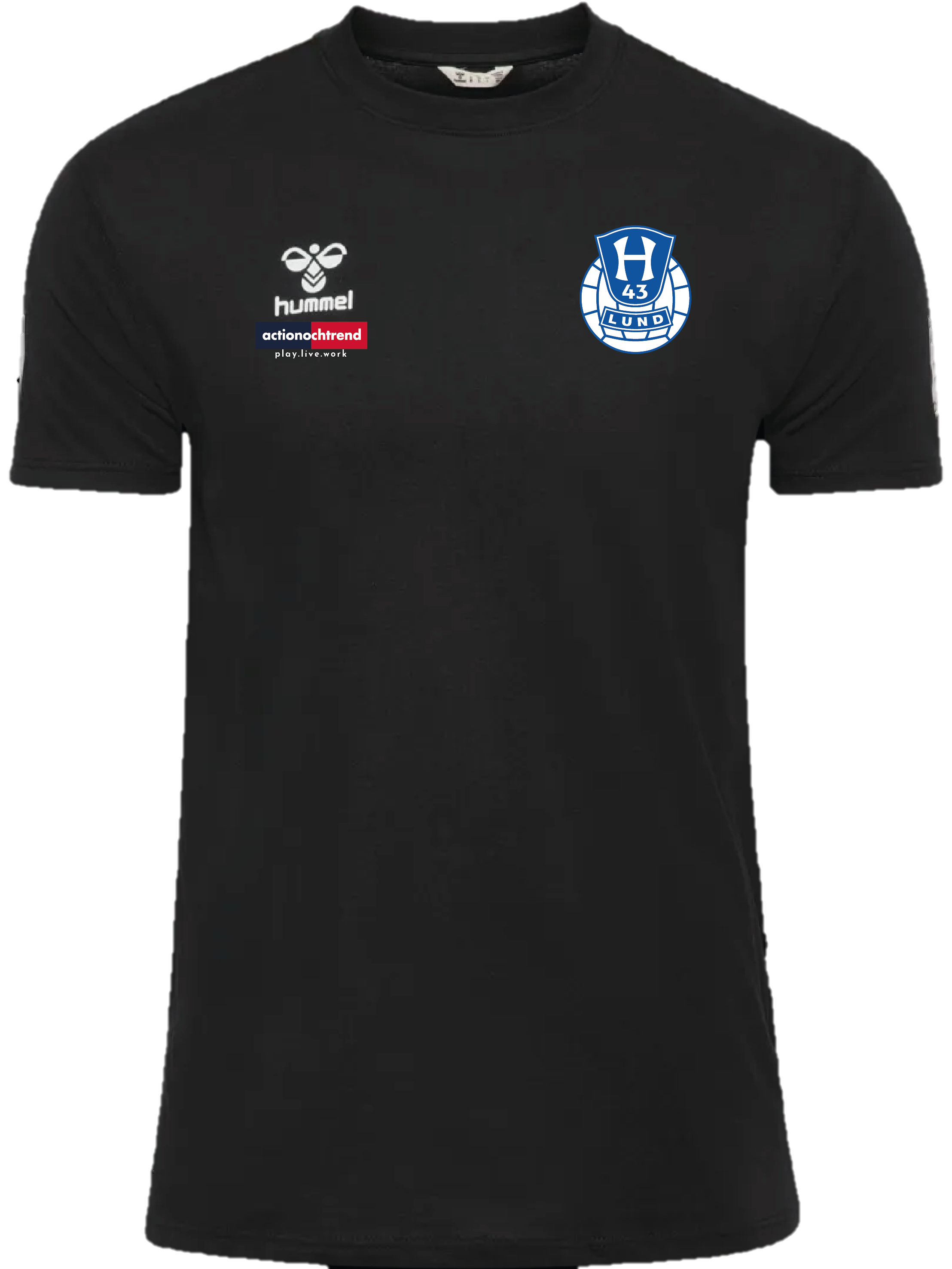 MERCH Hummel Go 2.0 Chevron T-shirt Dam (H43)