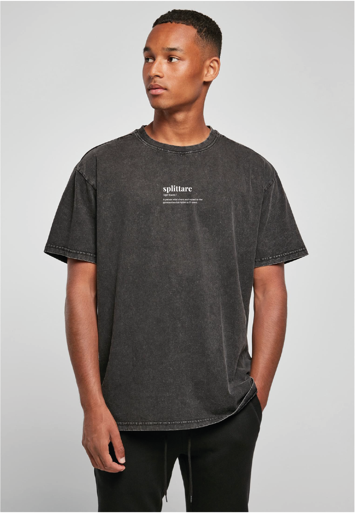 Acid Heavy Oversize Tee Vuxen Splittare/Rörelseglädje (GK Splitt)