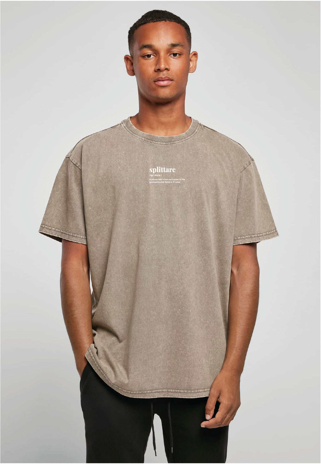Acid Heavy Oversize Tee Vuxen Splittare/Rörelseglädje (GK Splitt) - 2