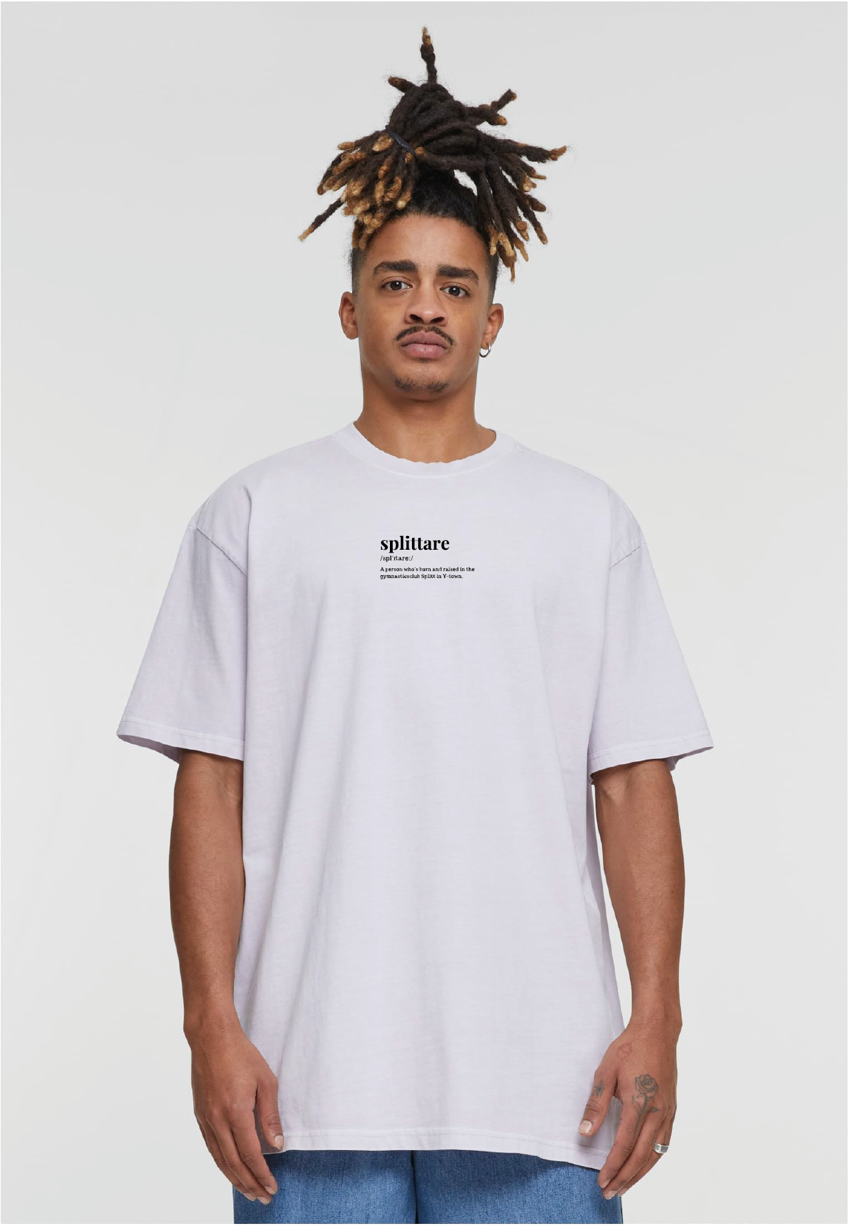Acid Heavy Oversize Tee Vuxen Splittare/Rörelseglädje (GK Splitt) - 3