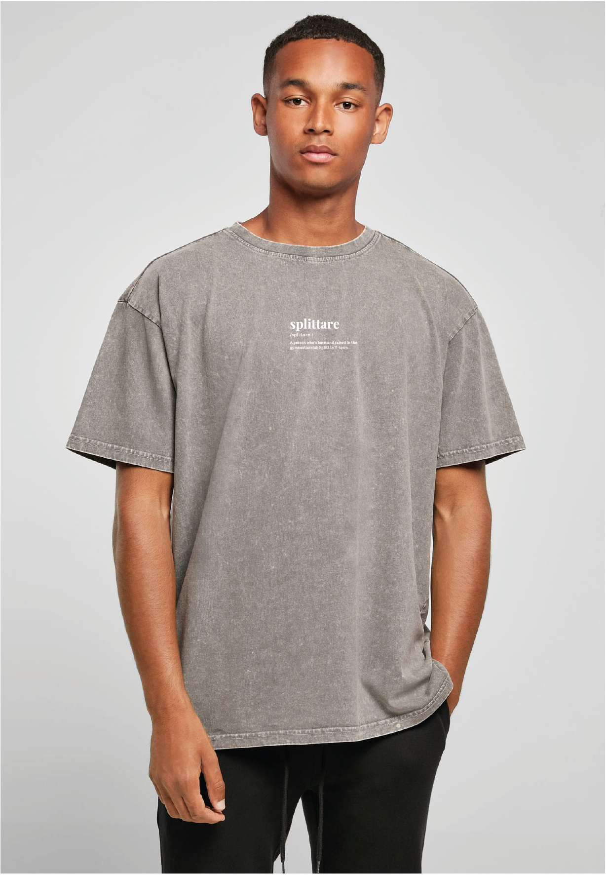 Acid Heavy Oversize Tee Vuxen Splittare/Rörelseglädje (GK Splitt) - 4