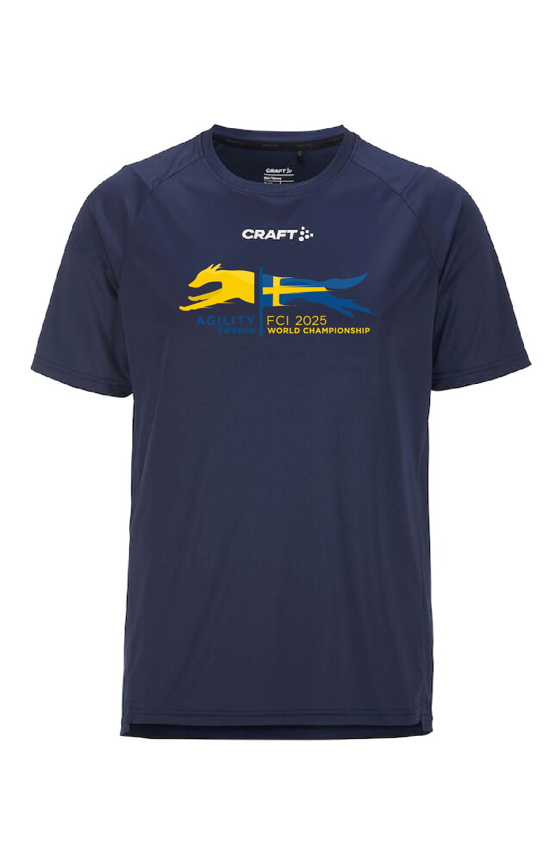 Mens - Craft Rush SS Tee 2.0 Tee Navy (AWC2025)
