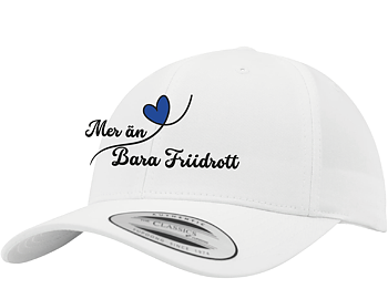 Keps Classic Curved White Brodyr - (Bara Friidrott)