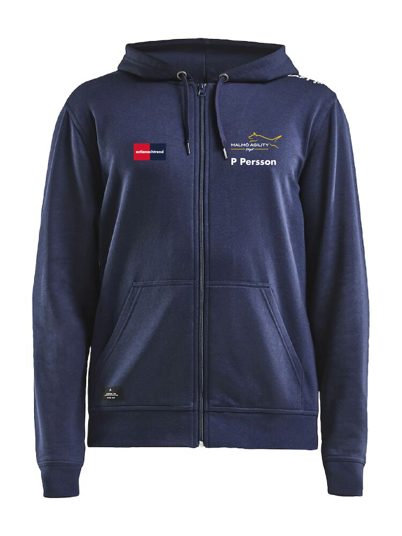Craft Community Fz Hoodie Herr (Malmö Agility)