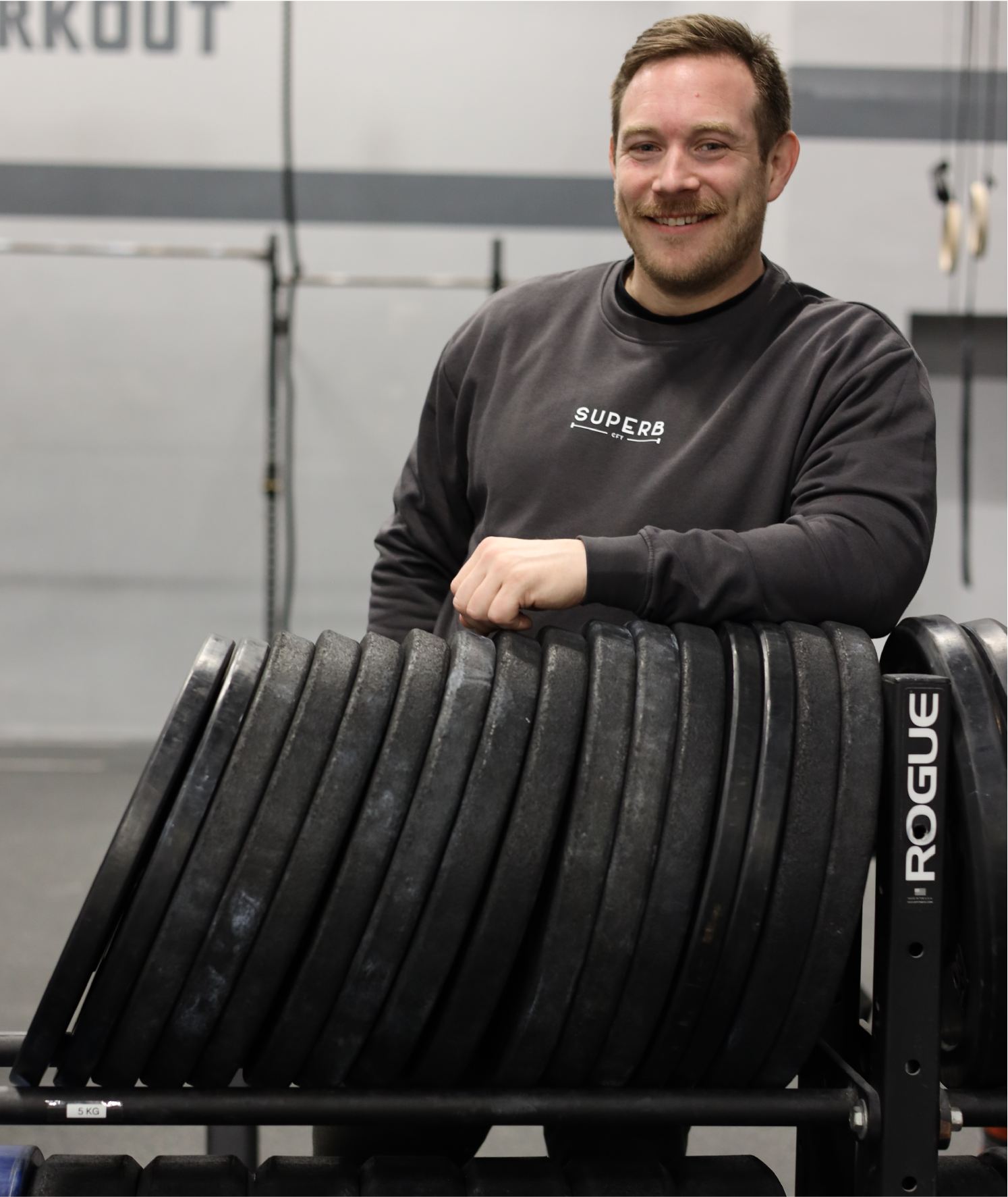 Power Sweatshirt USX Skivstång (SUPERB)