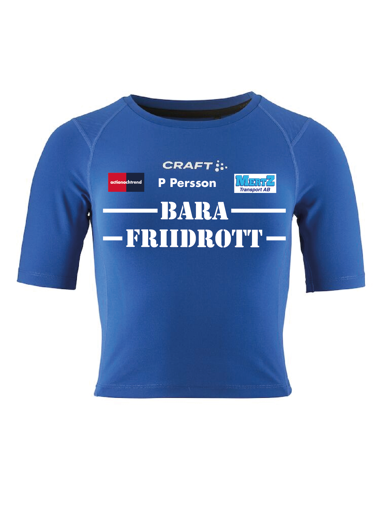 Craft Rush 2.0 Crop Tee Dam (Bara Friidrott)