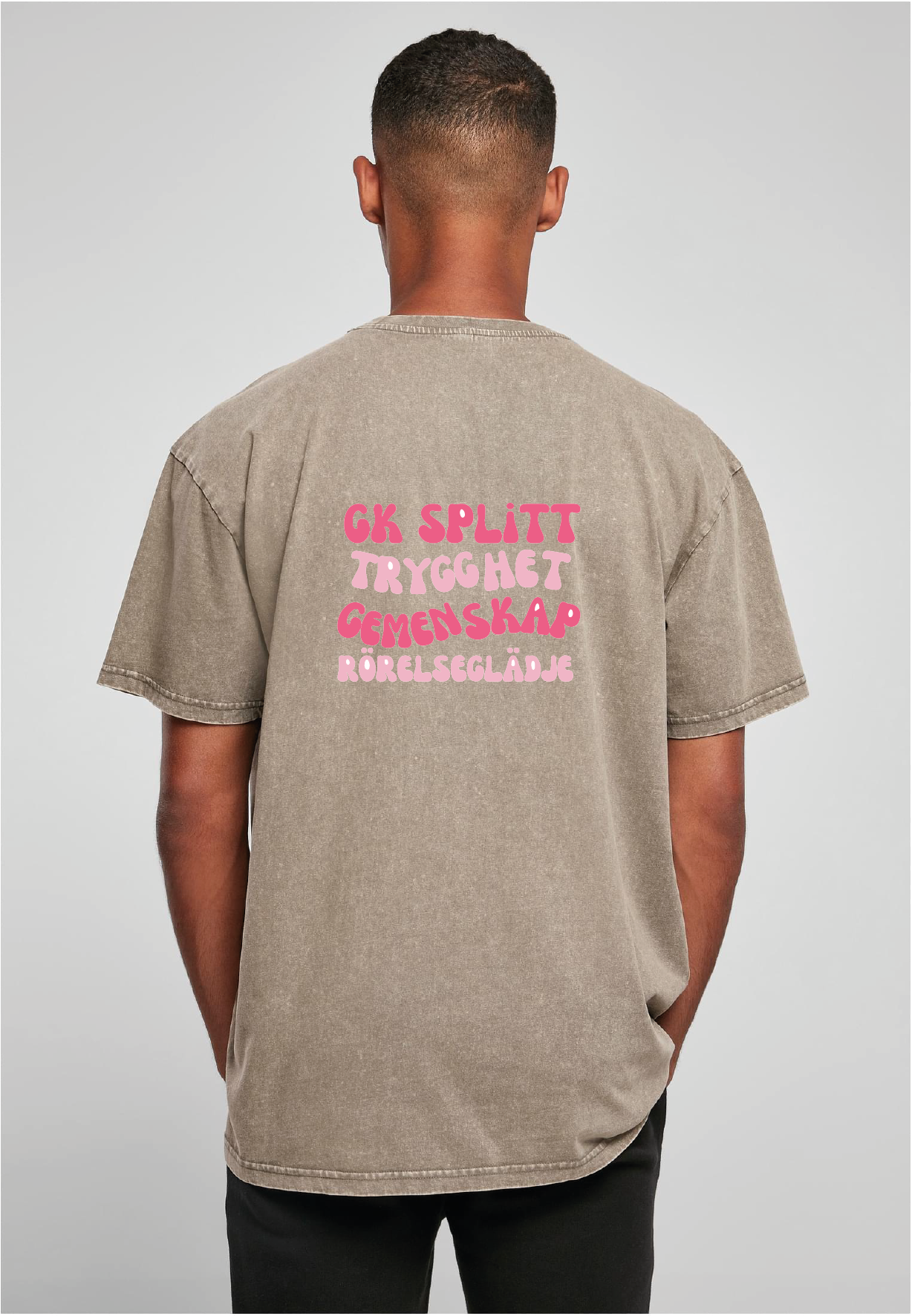 Acid Heavy Oversize Tee Vuxen Rörelseglädje/Splittare (GK Splitt) - 4