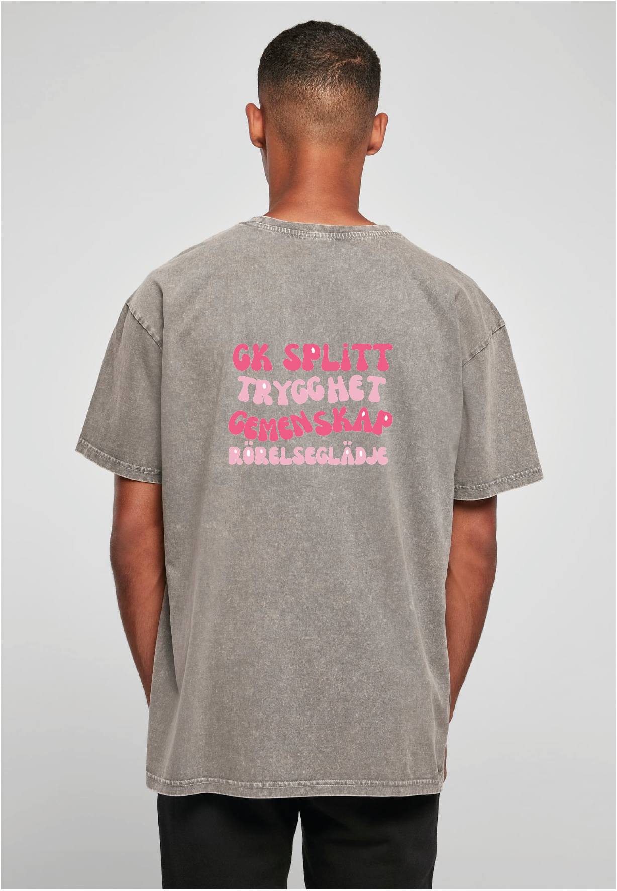 Acid Heavy Oversize Tee Vuxen Rörelseglädje/Splittare (GK Splitt) - 2