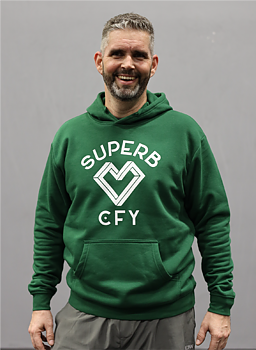 Power Hoodie USX Hjärta (SUPERB)