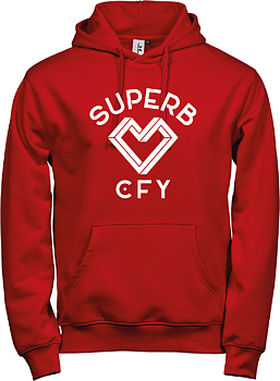 Power Hoodie USX Hjärta (SUPERB)