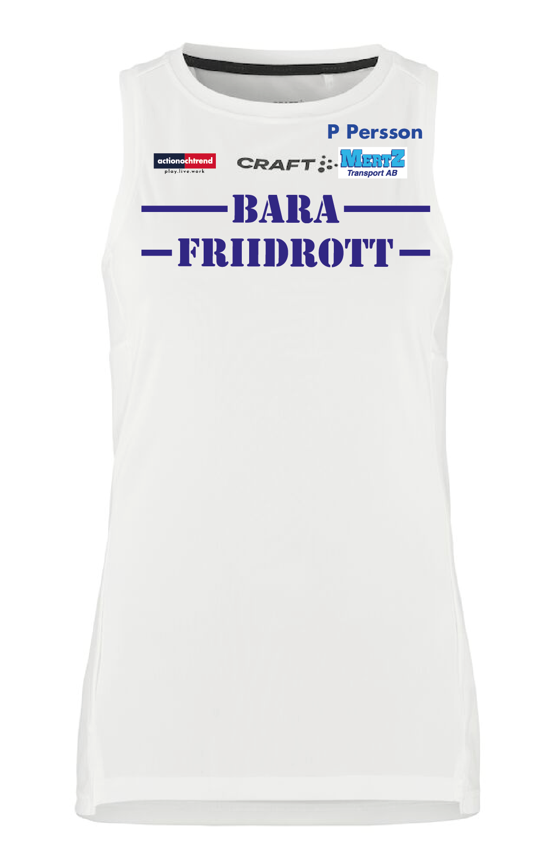 Craft Rush 2.0 Singlet  Dam (Bara Friidrott)