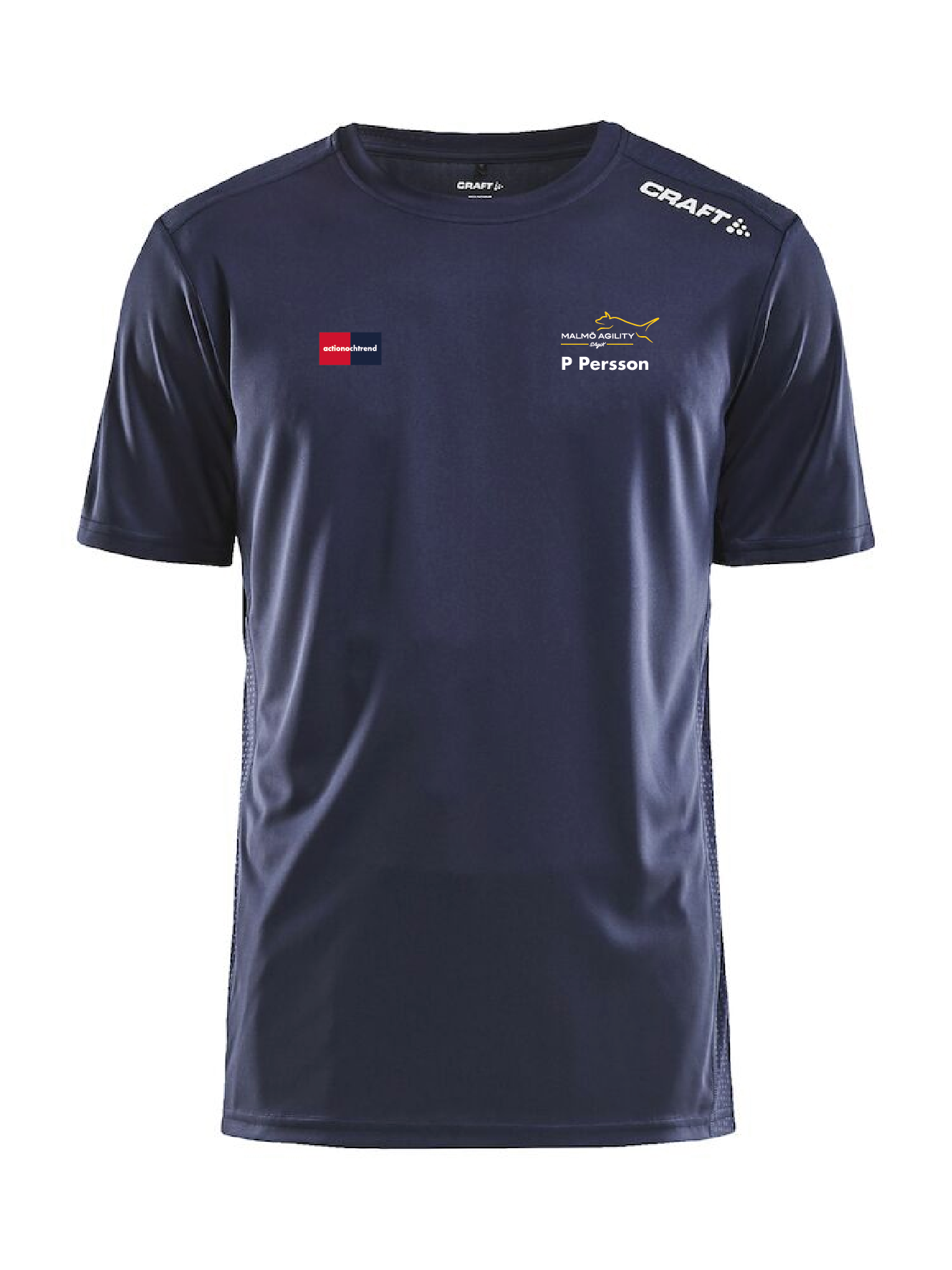 Craft Rush Ss Tee Jr (Malmö Agility)